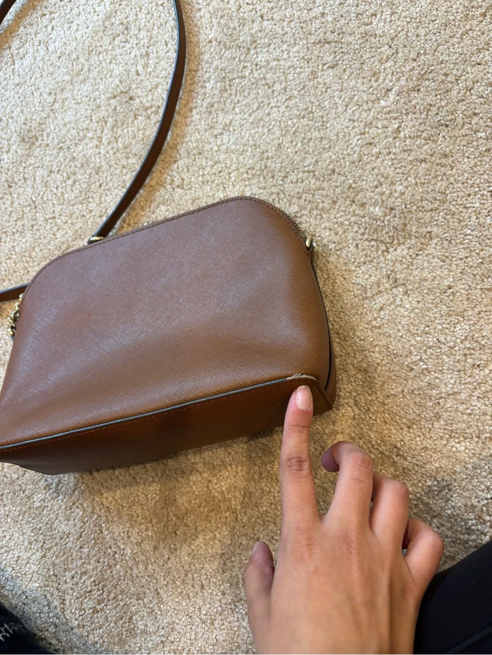 Michael Kors structured saffiano